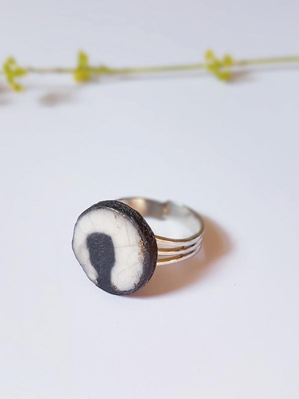 Petite bague raku